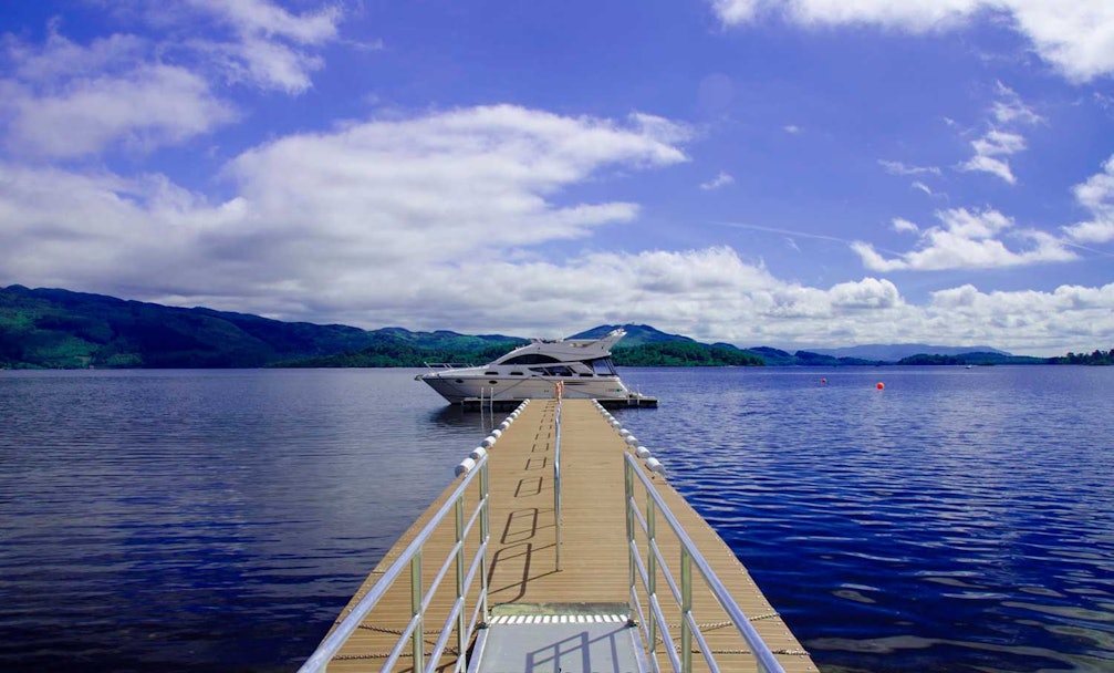 Book a stay at Lodge on Loch Lomond