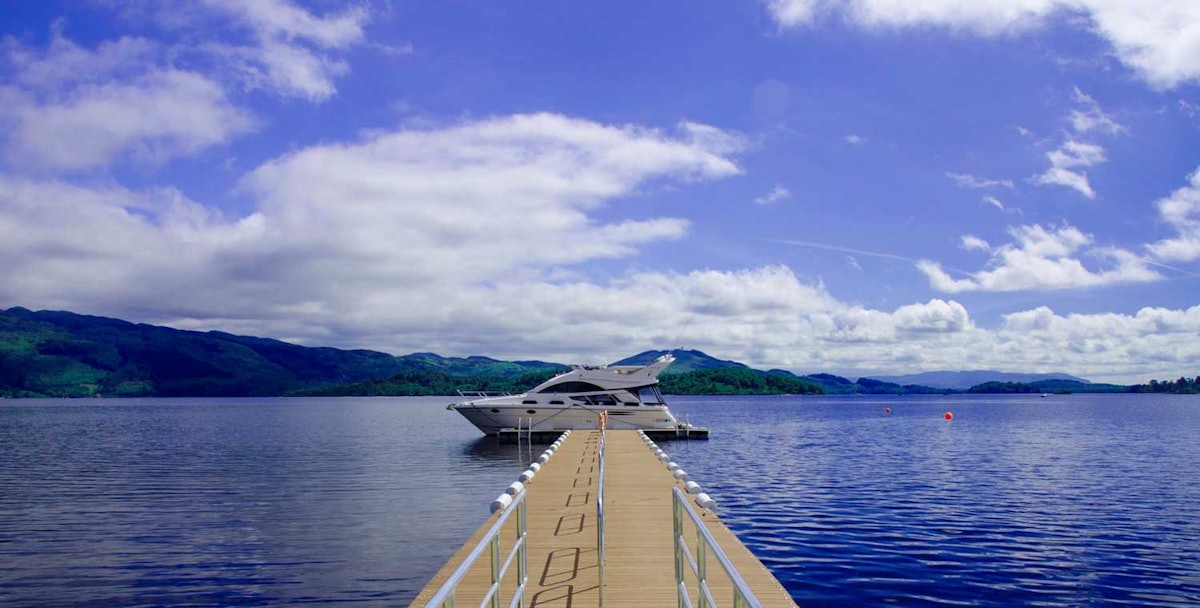 Book a stay at Lodge on Loch Lomond